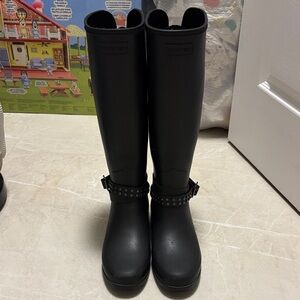 Hunter Black Rain Boots